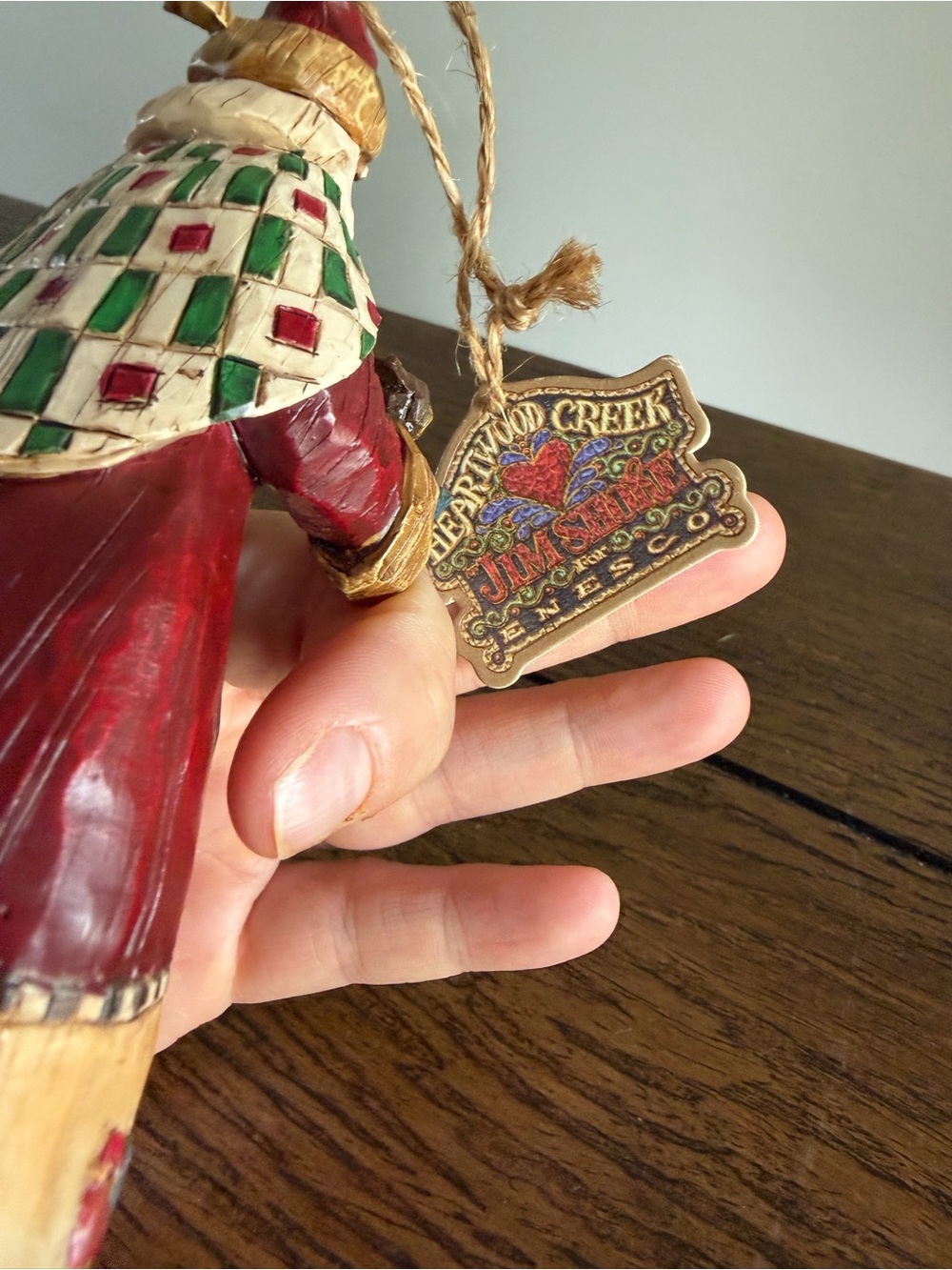 Jim Shore Heartwood Creek 6" Santa Claus Ornament Figure Birdhouse - Picture 9 of 10
